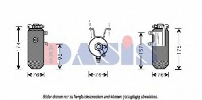 AKS DASIS 803500n -  Осушитель, кондиционер